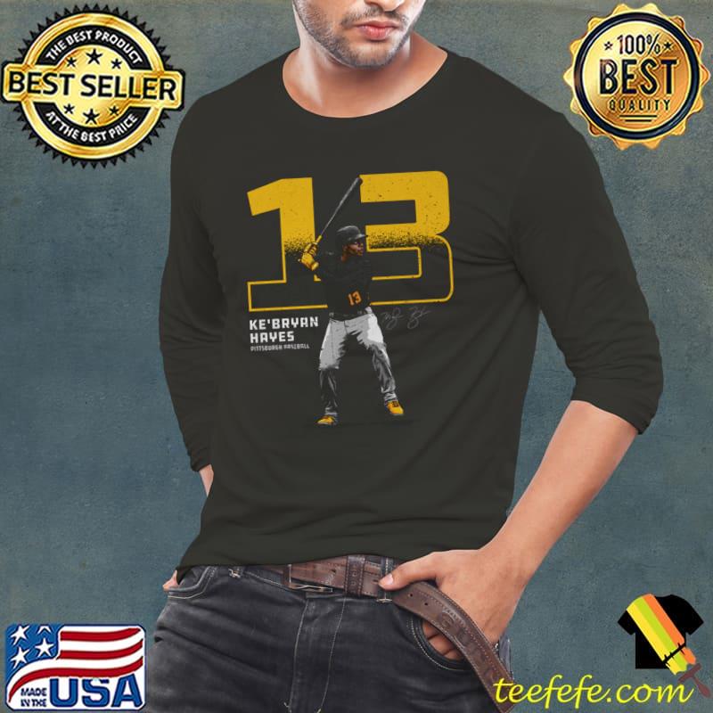 Ke'Bryan Hayes Pittsburgh Outline American professional baseball third baseman T-Shirt