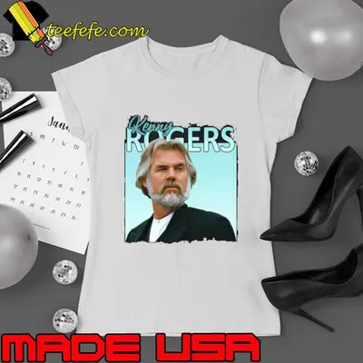 Kenny Rogers American Singer And Songwriter Country Music Hall of Fame T-Shirt