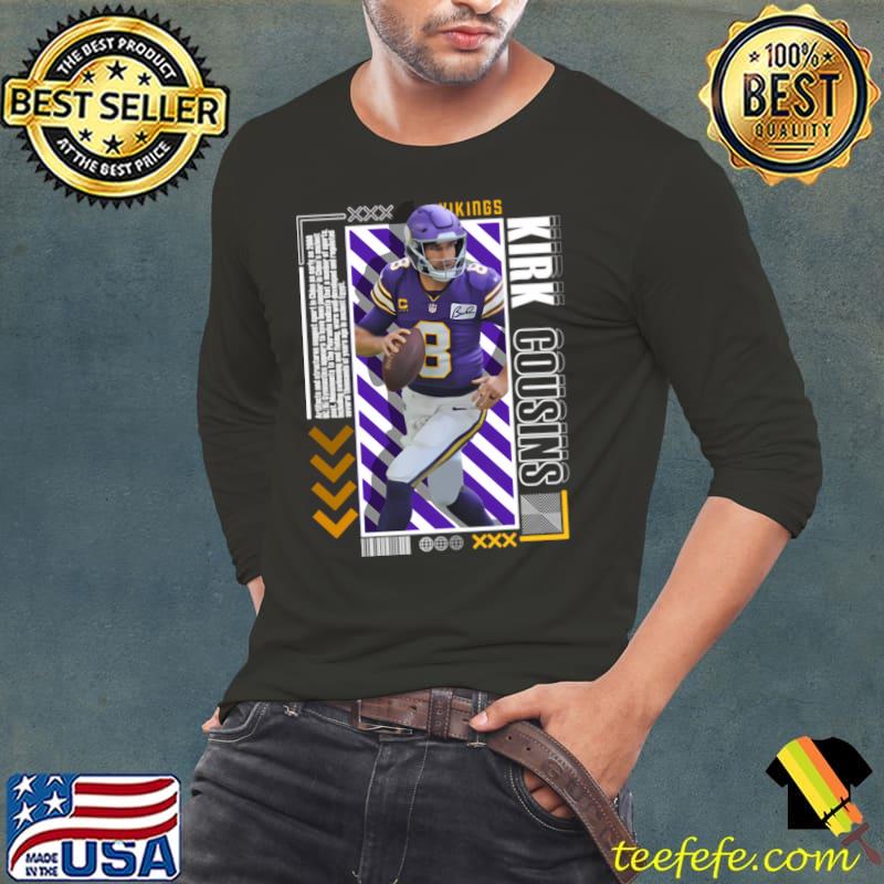 Kirk Cousins Paper American football quarterback for the Atlanta Falcons T-Shirt Kirk Cousins Paper American football quarterback for the Atlanta Falcons T-Shirt