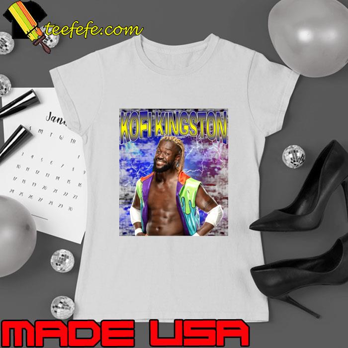 KOFI KINGSTON African-born world champion in WWE history T-Shirt