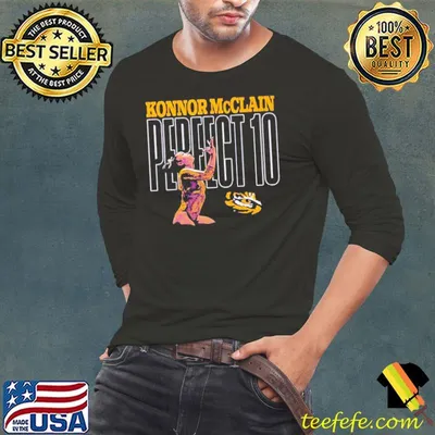 Konnor McClain LSU Tigers Perfect 10 shirt