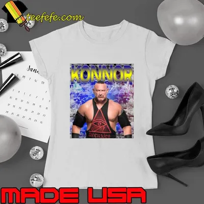 KONNOR wrestled under the ring name T-Shirt