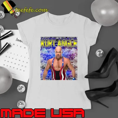 KURT ANGLE American retired professional wrestler and collegiate wrestler T-Shirt