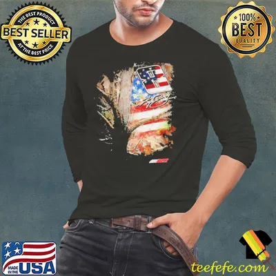 Kyle Busch Richard Childress Racing Team Collection Camo Patriotic 2024 shirt