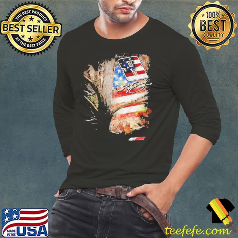 Kyle Busch Richard Childress Racing Team Collection Camo Patriotic 2024 shirt