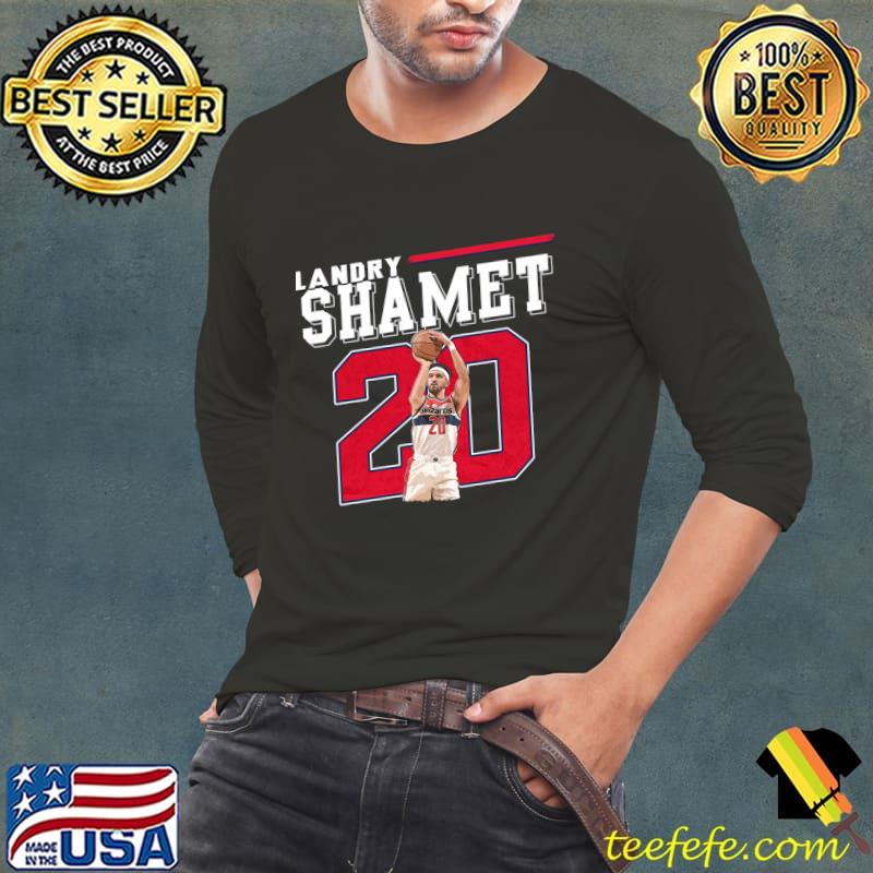 Landry Shamet American professional basketball Washington Wizards T-Shirt Landry Shamet American professional basketball Washington Wizards T-Shirt