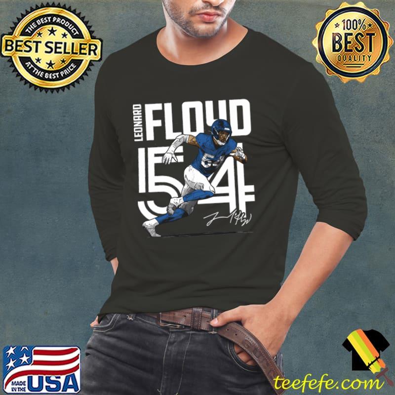 Leonard Floyd American football defensive end Signature Los Angeles R Inline T-Shirt