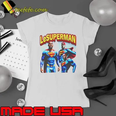 LeSuperman Lebron James Superman shirt