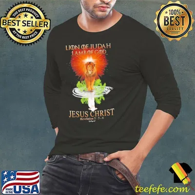 Lion Of Judad Lamb Of God Jesus Christ shirt