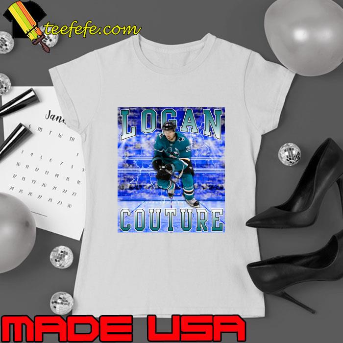 Logan Couture Canadian professional ice hockey centre and captain of the San Jose Sharks T-Shirt Logan Couture Canadian professional ice hockey centre and captain of the San Jose Sharks T-Shirt