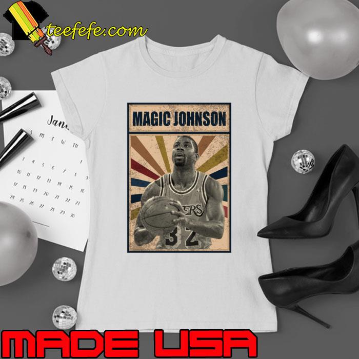 Los Angeles Lakers Magic Johnson American businessman and former professional T-Shirt
