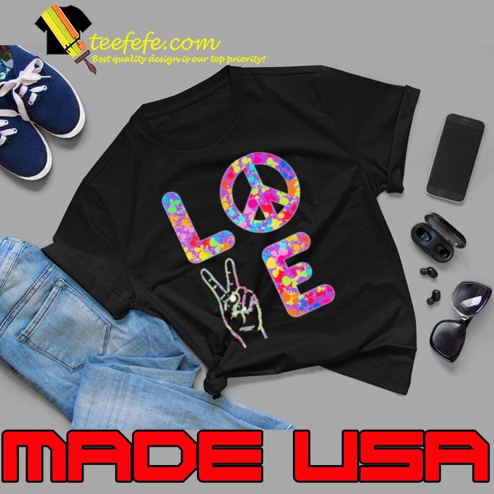 Love Peace Hippie Costume Shirt Unisex Love Peace Hippie Costume Shirt Unisex
