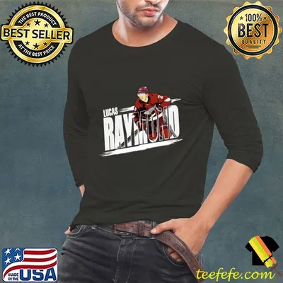 Lucas raymond Swedish professional ice hockey winger comic style T-Shirt