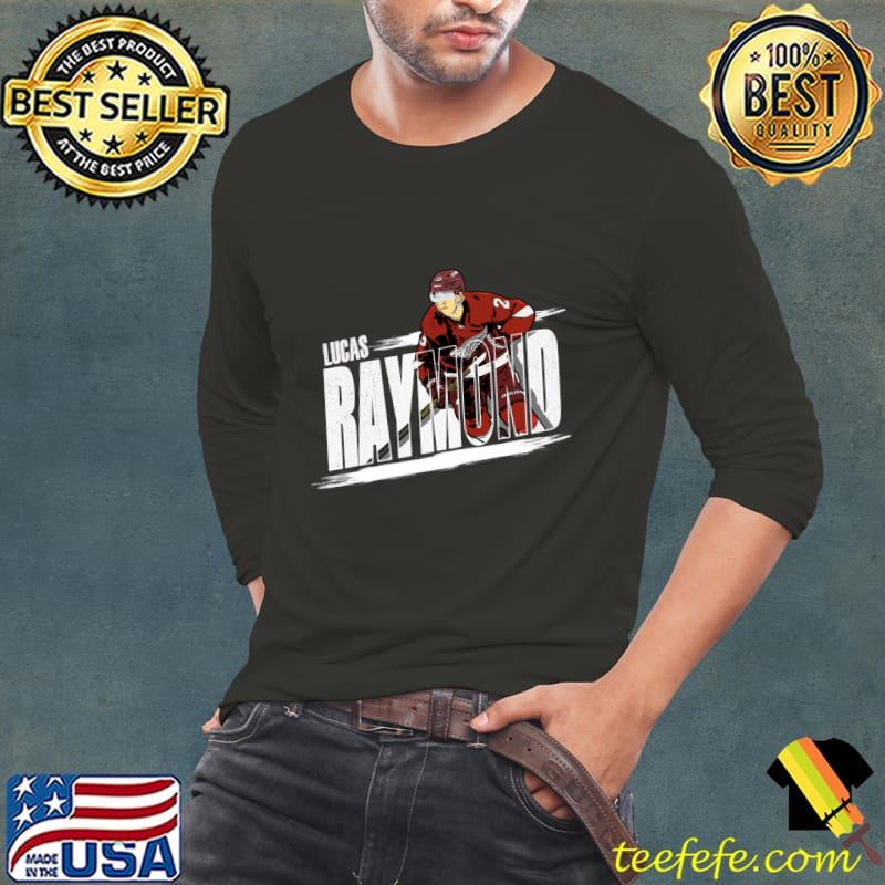 Lucas raymond Swedish professional ice hockey winger comic style T-Shirt Lucas raymond Swedish professional ice hockey winger comic style T-Shirt