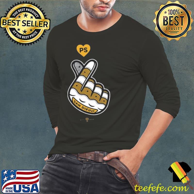 Lucky Duck Foundation San Diego Finger Heart Shirt