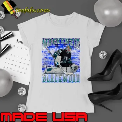 Mackenzie Blackwood Canadian professional ice hockey goaltender for the San Jose Sharks T-Shirt