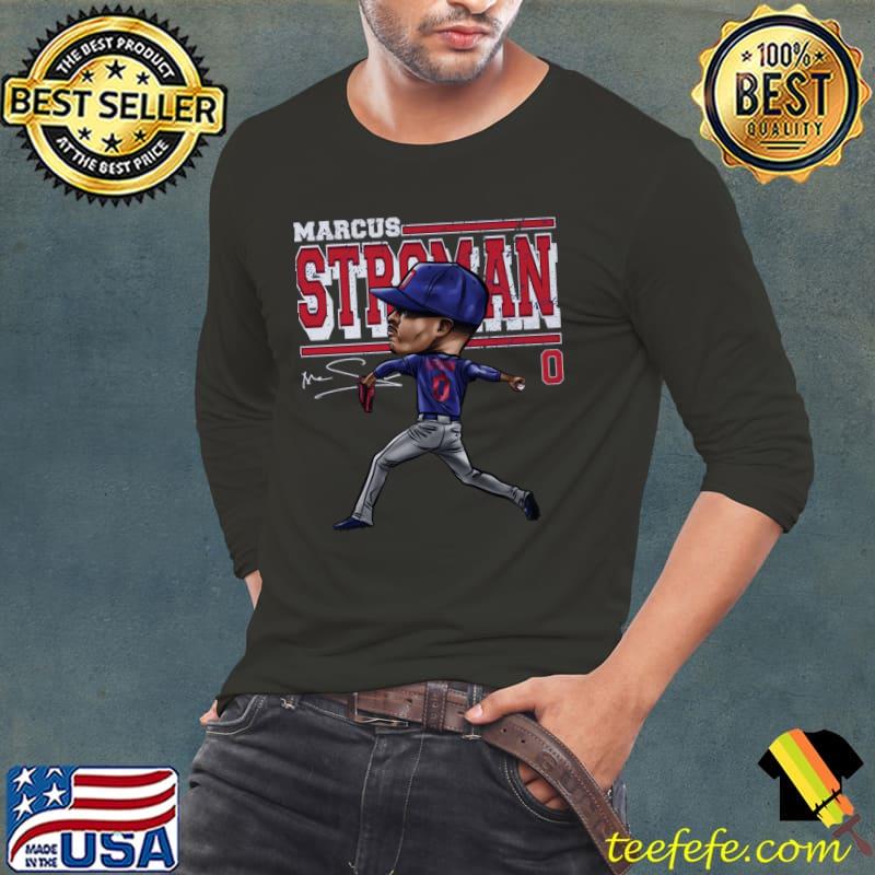 Marcus Stroman American professional baseball pitcher Chicago Cartoon T-Shirt