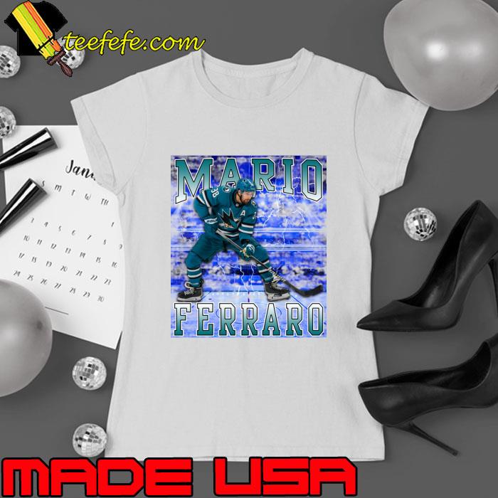 Mario Ferraro Canadian professional ice hockey defenceman San Jose Sharks T-Shirt