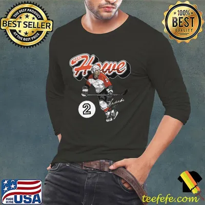 Mark Howe American former professional ice hockey defenseman Philadelphia Retro Script T-Shirt