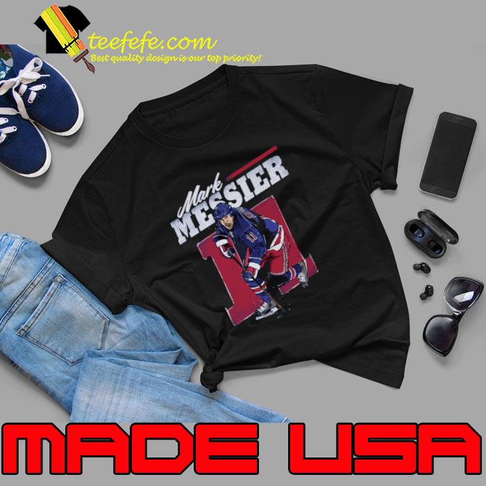 Mark Messier Canadian former professional ice hockey New York R Retro T-Shirt Mark Messier Canadian former professional ice hockey New York R Retro T-Shirt