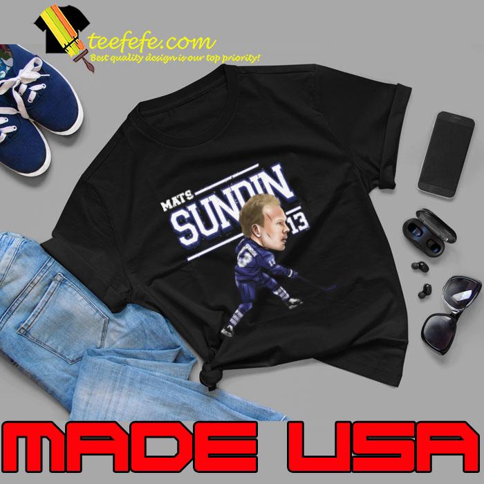 Mats Sundin Swedish former professional ice hockey Toronto Cartoon T-Shirt Unisex Mats Sundin Swedish former professional ice hockey Toronto Cartoon T-Shirt Unisex