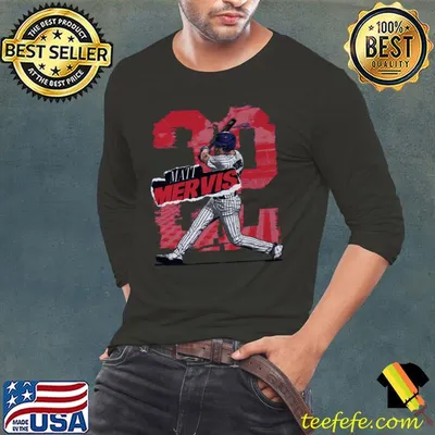 Matt Mervis American professional baseball first baseman Chicago C Rough T-Shirt