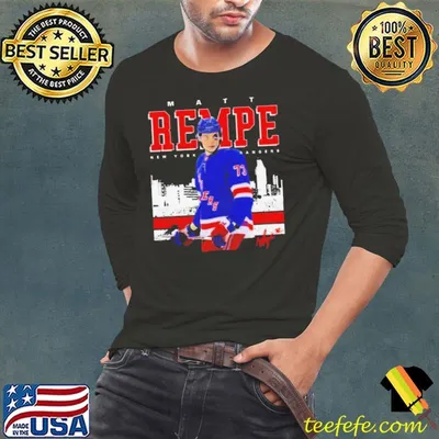 Matt Rempe New York Rangers Signature shirt