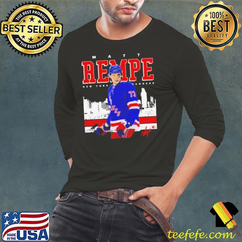 Matt Rempe New York Rangers Signature shirt Matt Rempe New York Rangers Signature shirt