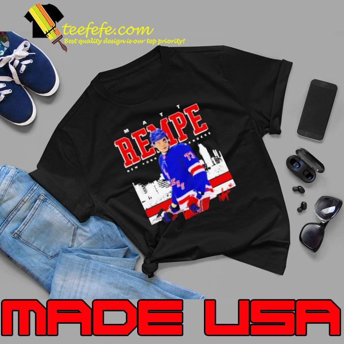 Matt Rempe New York Rangers Signature s Unisex Matt Rempe New York Rangers Signature s Unisex