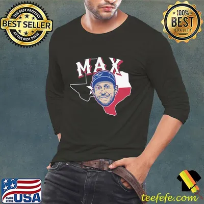 Max Scherzer American professional baseball pitcher Texas Face T-Shirt