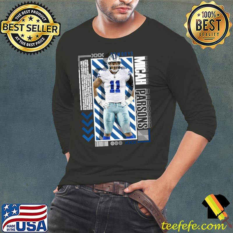 Micah Parsons American football linebacker Dallas Cowboys Linebacker T-Shirt