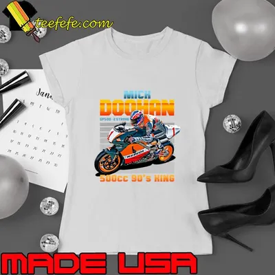 Mick Doohan Legend 90s Retro motorcycle road racing World Champion T-Shirt