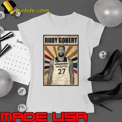 Minnesota Timberwolves Rudy Gobert French professional basketball player T-Shirt