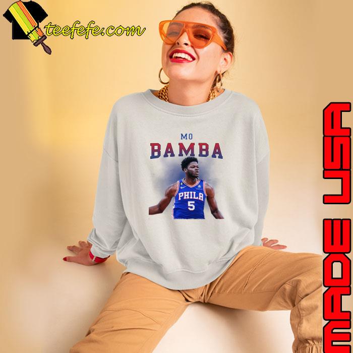 Mo Bamba American-Ivorian professional basketball player for Philadelphia 76ers T-Shirt Sweatshirt Mo Bamba American-Ivorian professional basketball player for Philadelphia 76ers T-Shirt Sweatshirt