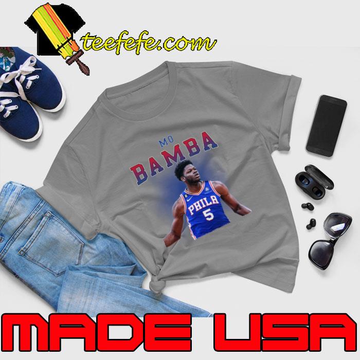 Mo Bamba American-Ivorian professional basketball player for Philadelphia 76ers T-Shirt Unisex Mo Bamba American-Ivorian professional basketball player for Philadelphia 76ers T-Shirt Unisex