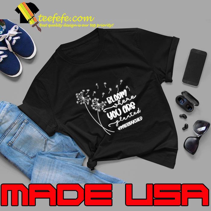 Month Of The Military Child Bloom Where You Are Planted T-Shirt Unisex Month Of The Military Child Bloom Where You Are Planted T-Shirt Unisex