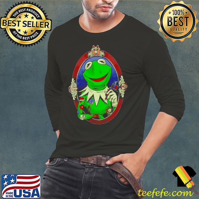 Muppet Ink Tattooed Kermit s Long Sleeve Tee Muppet Ink Tattooed Kermit s Long Sleeve Tee