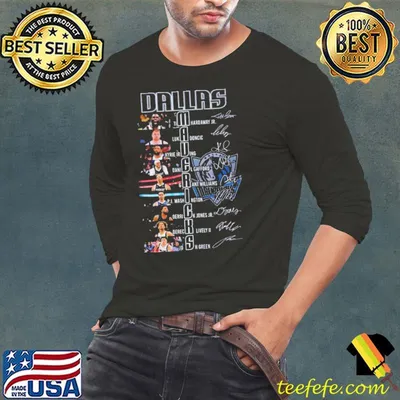 Nba Dallas Mavericks All Team Signatures 2024 shirt