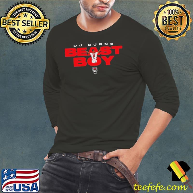 Nc State Basketball Dj Burns Beast Boy 2024 s Long Sleeve Tee Nc State Basketball Dj Burns Beast Boy 2024 s Long Sleeve Tee