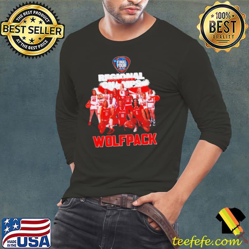 Nc State Wolfpack Women’s Basketball Team 2024 Portland Regional Champions Shirt