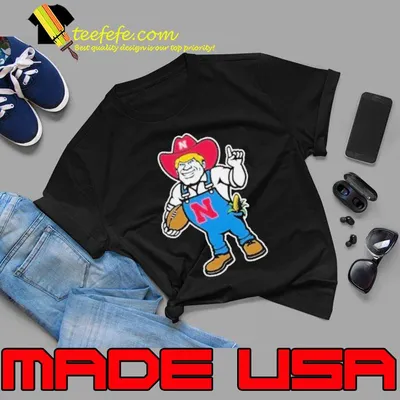 Nebraska giant new herbie logo basketball Shirt