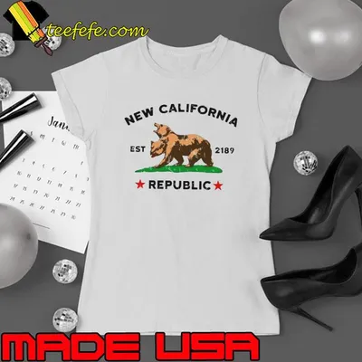 New California Republic est 2189 shirt