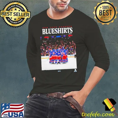 New York Rangers Blueshirts it takes everyone Group Huddle Magazine shirt