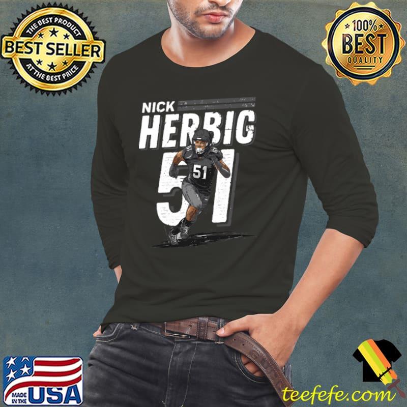Nick Herbig Pittsburgh Dash American football linebacker for the Pittsburgh Steelers T-Shirt