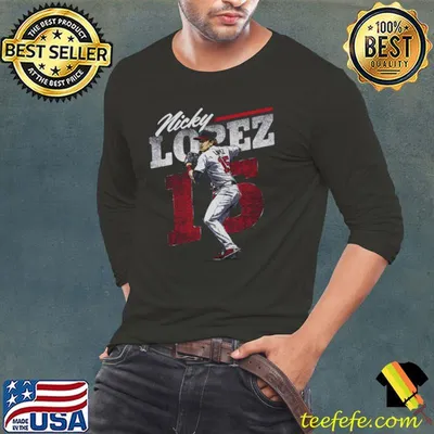 Nicky Lopez American professional baseball shortstop Atlanta Retro T-Shirt