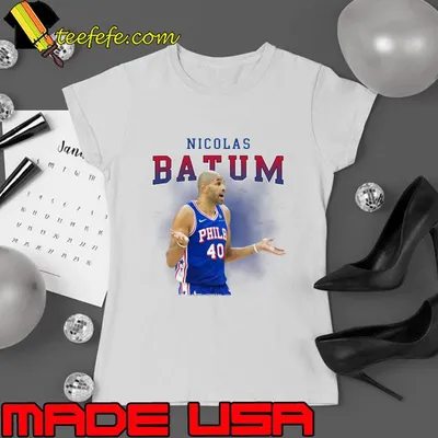 Nicolas Batum Philadelphia 76ers Power Forward T-Shirt