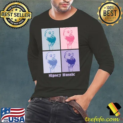 Nipsey Husle Pop Art American rapper entrepreneur and activist T-Shirt