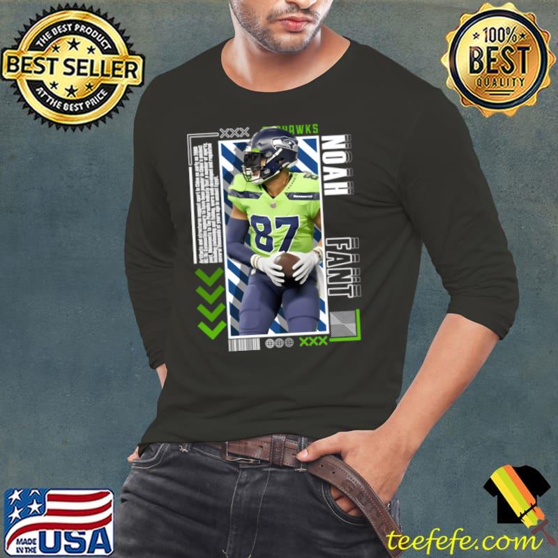 Noah Fant Paper American football tight end for the Seattle Seahawks T-Shirt Noah Fant Paper American football tight end for the Seattle Seahawks T-Shirt