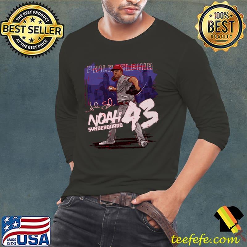 Noah Syndergaard Philadelphia State T-Shirt Long Sleeve Tee Noah Syndergaard Philadelphia State T-Shirt Long Sleeve Tee