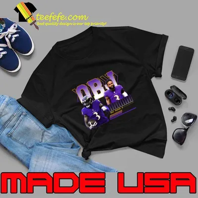 Odell Beckham Jr American football wide receiver T-Shirt